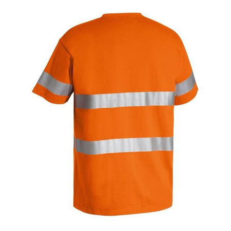 Bisley Taped Hi Vis Cotton T-Shirt (BK1017T) - Ace Workwear