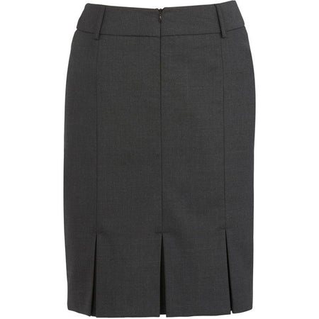 Biz Corporates Womens Multi-Pleat Skirt (24015) Ladies Skirts & Trousers, signprice Biz Corporates - Ace Workwear