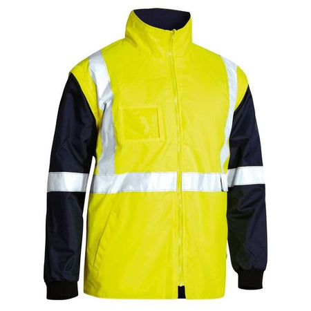 Bisley Taped 5 In 1 Rain Jacket (BK6975) - Ace Workwear