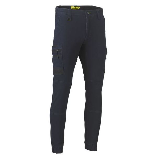 Bisley Flx & Move Stretch Denim Cargo Cuffed Pants (BPC6335)