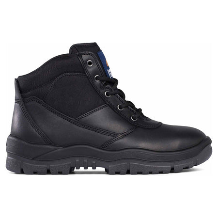 Mongrel Black Lace Up Boot (260020) (Pre Order) Lace Up Safety Boots Mongrel - Ace Workwear