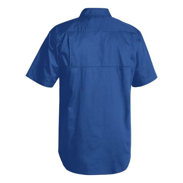 Bisley Cool Lightweight Drill Short Sleeve Shirt (BS1893) - Ace Workwear