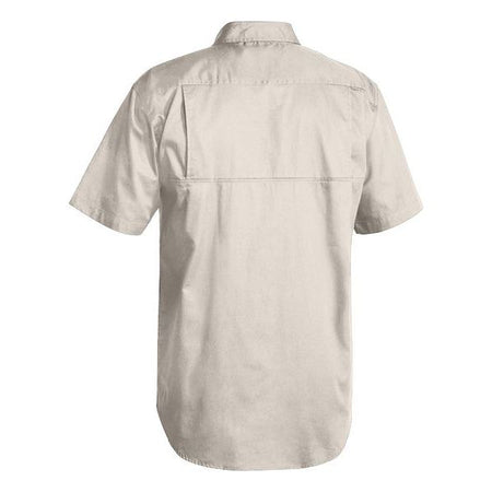 Bisley Cool Lightweight Drill Short Sleeve Shirt (BS1893) - Ace Workwear