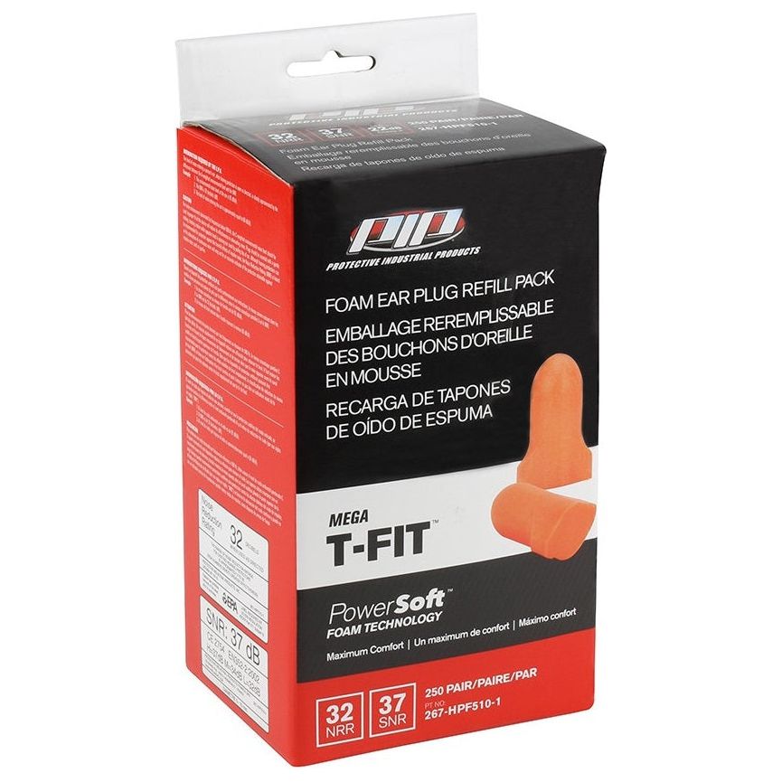 ProChoice Powersoft Mega T-Fit Earplugs Refill Pack (267-HPF510-1) - Ace Workwear