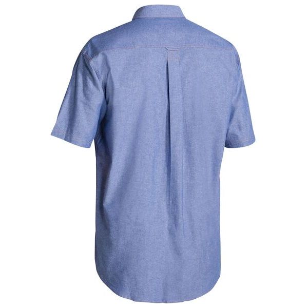 Bisley Chambray Short Sleeve Shirt (B71407)