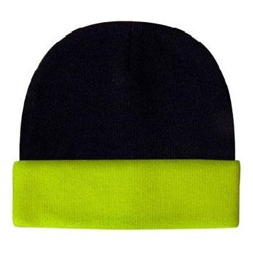 Luminescent Safety Acrylic Beanie - Toque - Pack of 25 Beanies, signprice Headwear Stockists - Ace Workwear