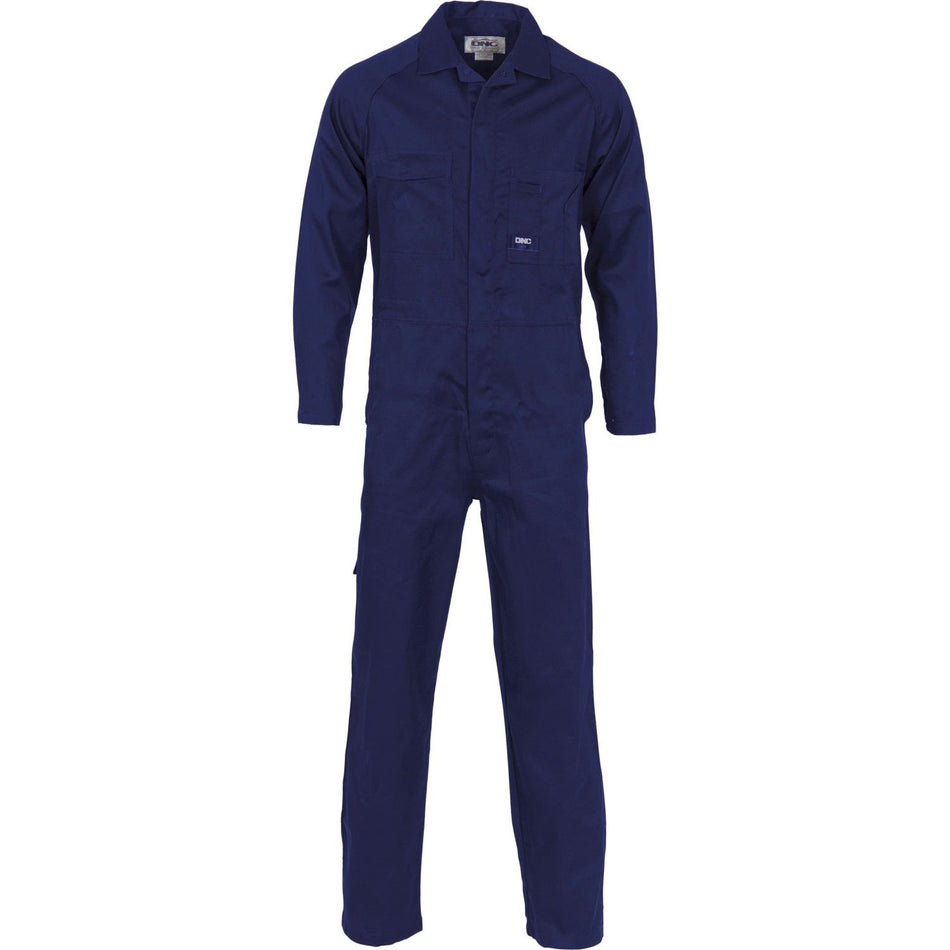 DNC Lightweight Cool-Breeze Cotton Drill Coverall/Overall (3104) Coveralls (Overalls) & Dust Coats DNC Workwear - Ace Workwear