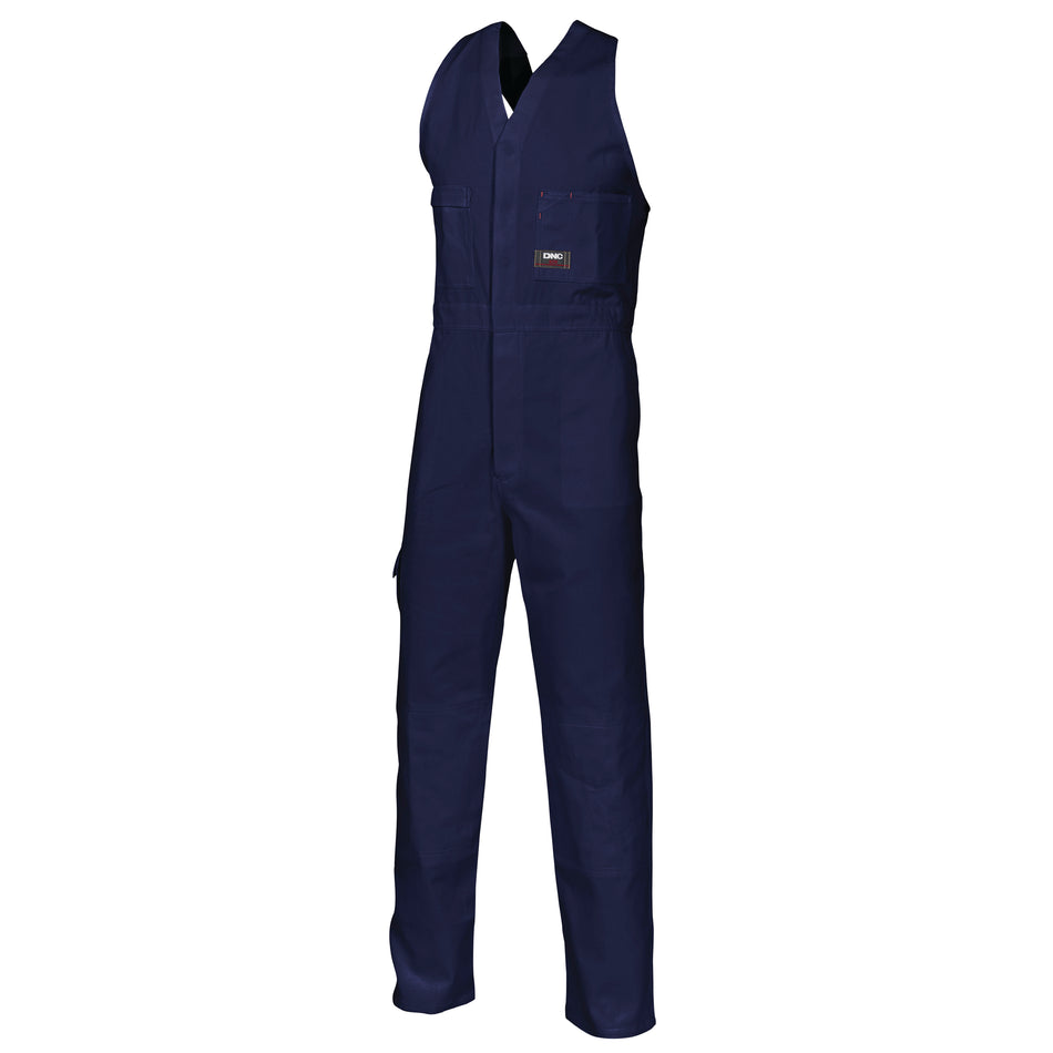 DNC Cotton Drill Action Back Coverall/Overall (3121) Coveralls (Overalls) & Dust Coats DNC Workwear - Ace Workwear