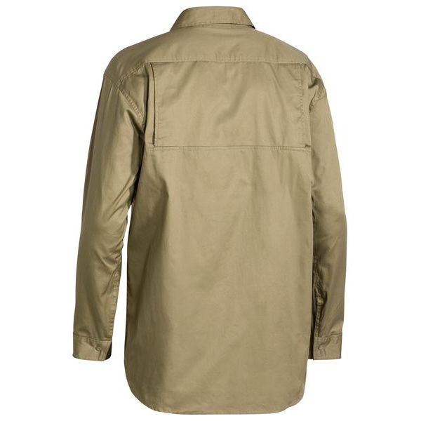 Bisley Cool Lightweight Drill Long Sleeve Shirt (BS6893)