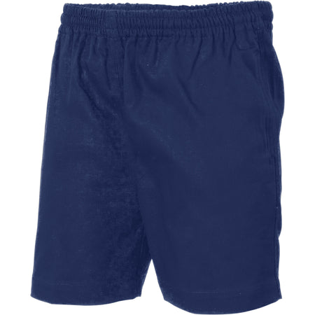 DNC Drill Elastic Drawstring Shorts (3305) Industrial Shorts DNC Workwear - Ace Workwear