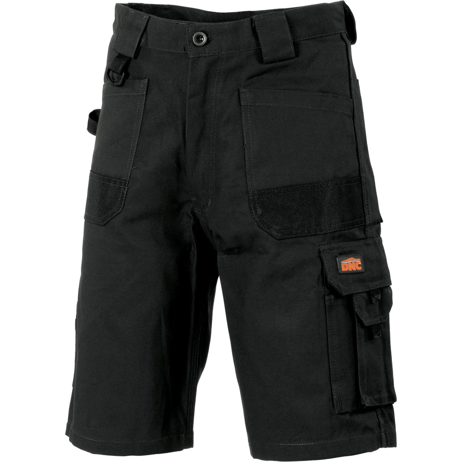 DNC Duratex Cotton Duck Weave Cargo Shorts (3334) Industrial Shorts DNC Workwear - Ace Workwear