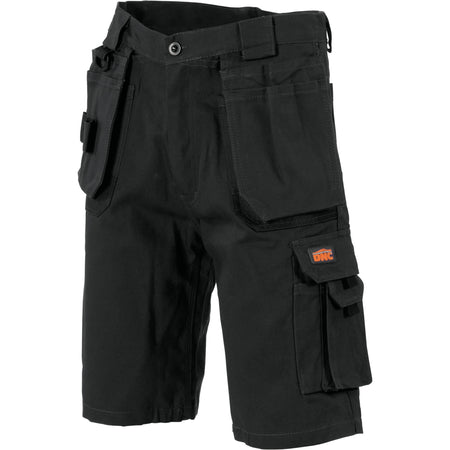 DNC Duratex Cotton Duck Weave Tradies Cargo Shorts (3336) Industrial Shorts DNC Workwear - Ace Workwear