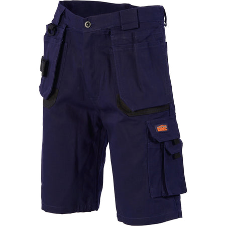 DNC Duratex Cotton Duck Weave Tradies Cargo Shorts (3336) Industrial Shorts DNC Workwear - Ace Workwear