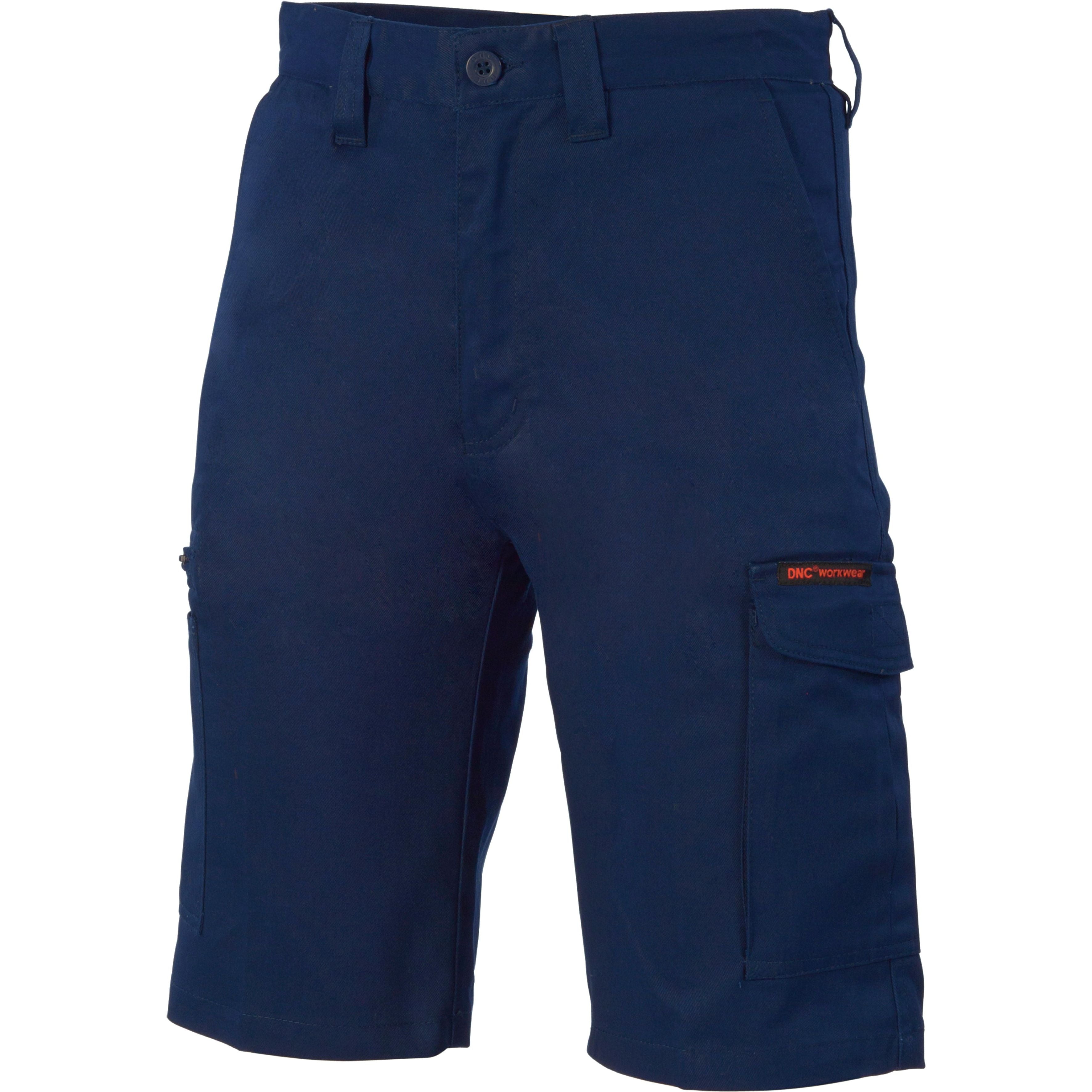 DNC Digga Cool-Breeze Cotton Cargo Shorts (3351) Industrial Shorts DNC Workwear - Ace Workwear