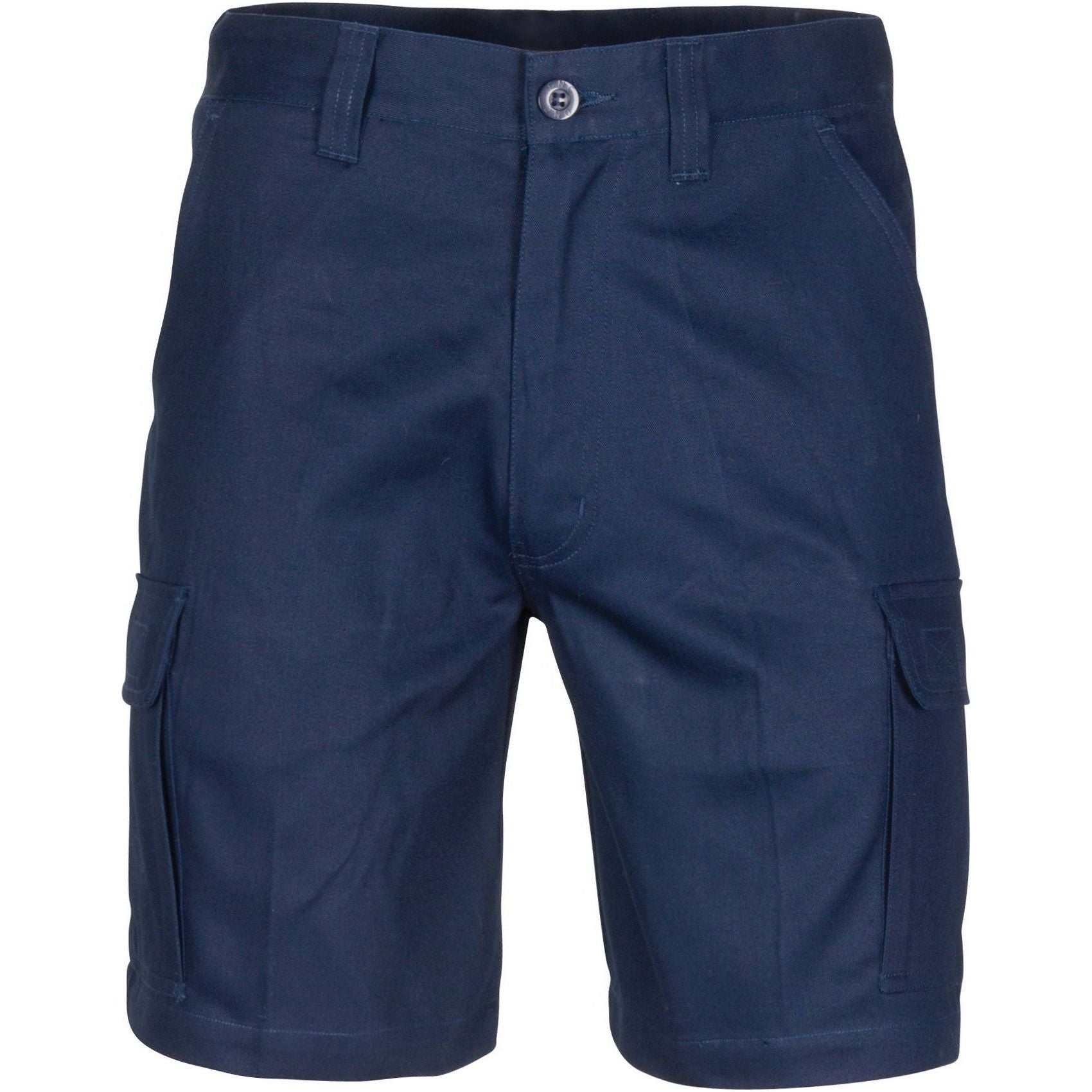 DNC Middle Weight Cotton Double Slant Cargo Shorts - With Shorter Leg Length (3358) Industrial Shorts DNC Workwear - Ace Workwear