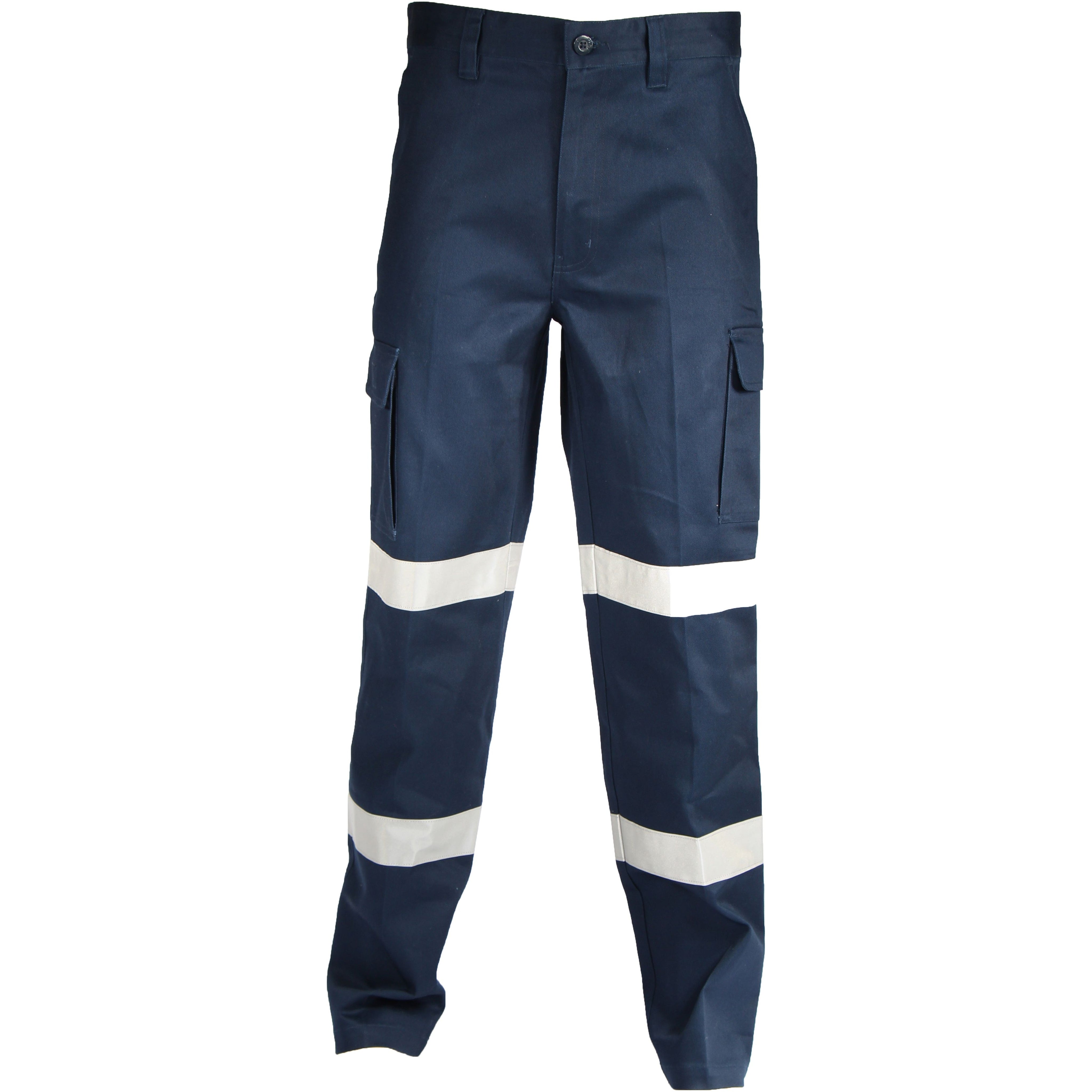 DNC Double Hoops Taped Cargo Pants (3361) Industrial Cargo Pants With Tape DNC Workwear - Ace Workwear