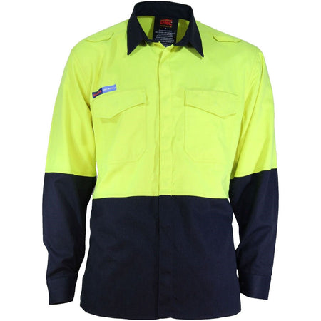 DNC Inherent FR PPE1 2T L/W Shirt (3441) Flame Retardant Shirts DNC Workwear - Ace Workwear