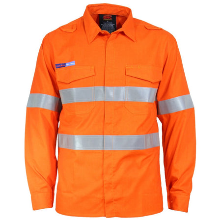 DNC Inherent FR PPE1 L/W D/N Shirt (3446) Flame Retardant Shirts DNC Workwear - Ace Workwear