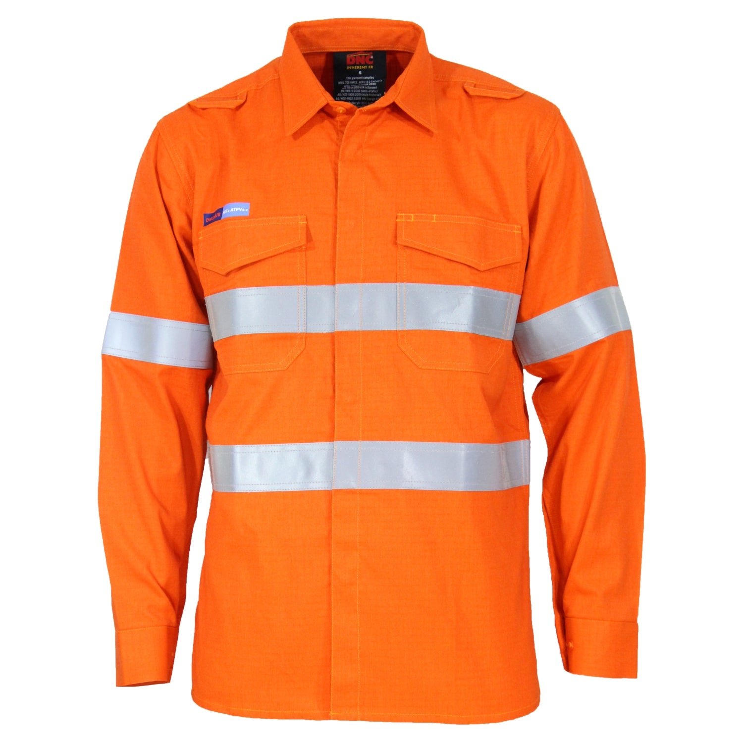 DNC Inherent FR PPE2 M/W D/N Shirt (3456) Flame Retardant Shirts DNC Workwear - Ace Workwear