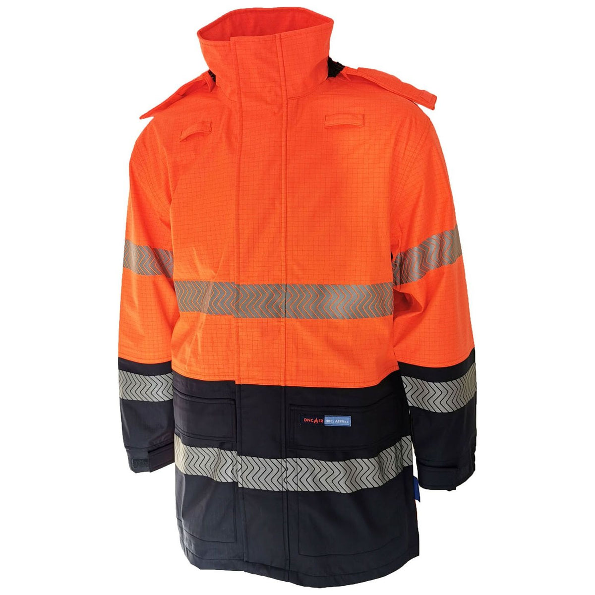 DNC HiVis FR & HRC2 D/N Rain Jacket (3467) Flame Retardant Jackets & Jumpers DNC Workwear - Ace Workwear