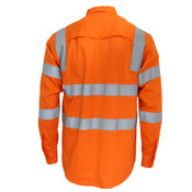 DNC Hi Vis 3 Way Cool-Breeze VIC Rail Shirt (3543) Hi Vis Shirts With Tape DNC Workwear - Ace Workwear