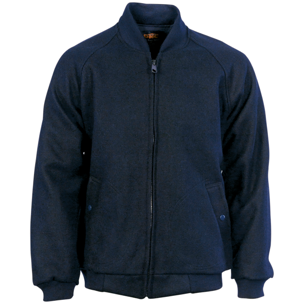 Bluey Jacket with Ribbing Collar & Cuffs (3602) Industrial Winter Wear DNC Workwear - Ace Workwear