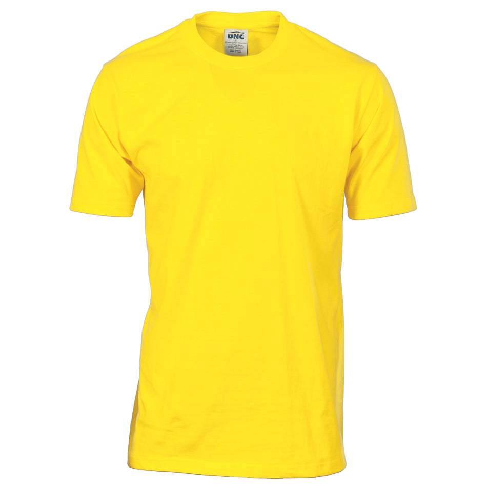 DNC Hi Vis Cotton Jersey Tee (3847) Hi Vis Tees & Singlet DNC Workwear - Ace Workwear