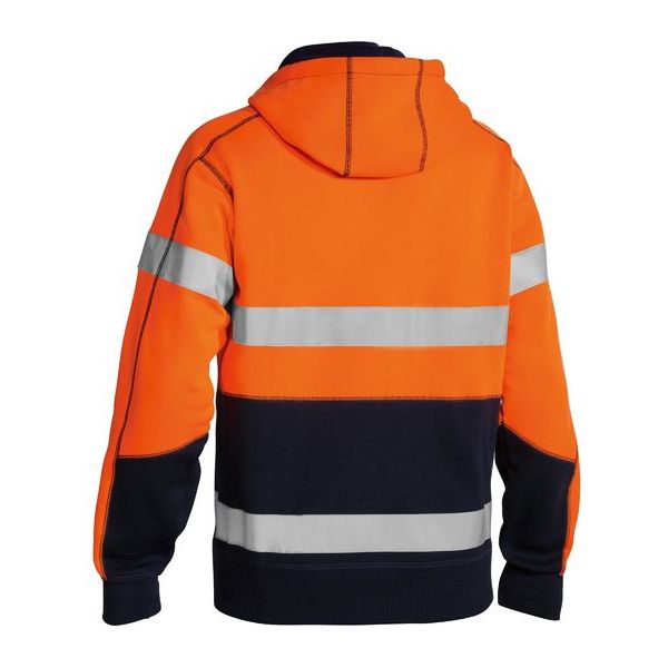 Bisley Taped Hi Vis Fleece Hoodie With Sherpa Lining (BK6988T)