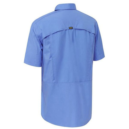 Bisley Mens X Airflow Ripstop Short Sleeve Shirt (BS1414) - Ace Workwear