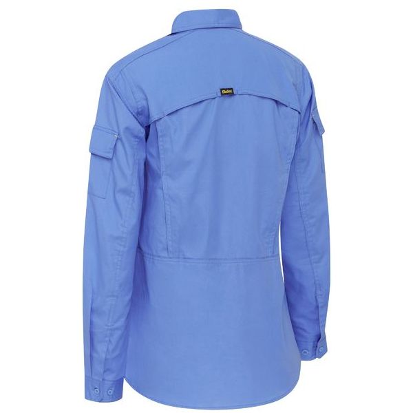 Bisley Womens X Airflow Ventilated Ripstop Shirt (BL6414) - Ace Workwear