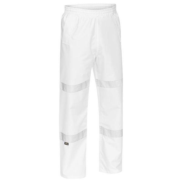 Bisley Taped Shell Rain Pants With Elasticated Waist Band (BP6969T) - Ace Workwear