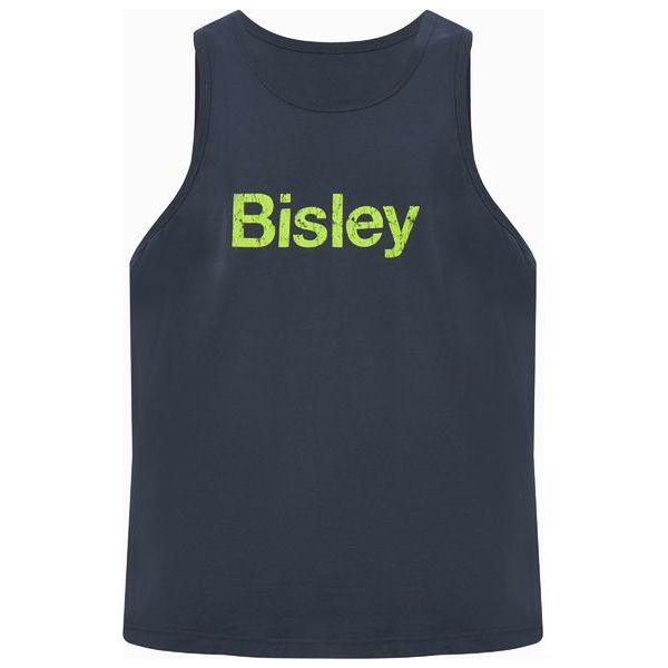 Bisley Mens Cotton Logo Singlet (BKS063) - Ace Workwear