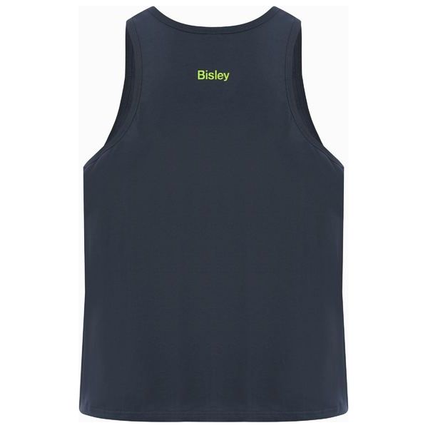 Bisley Mens Cotton Logo Singlet (BKS063) - Ace Workwear