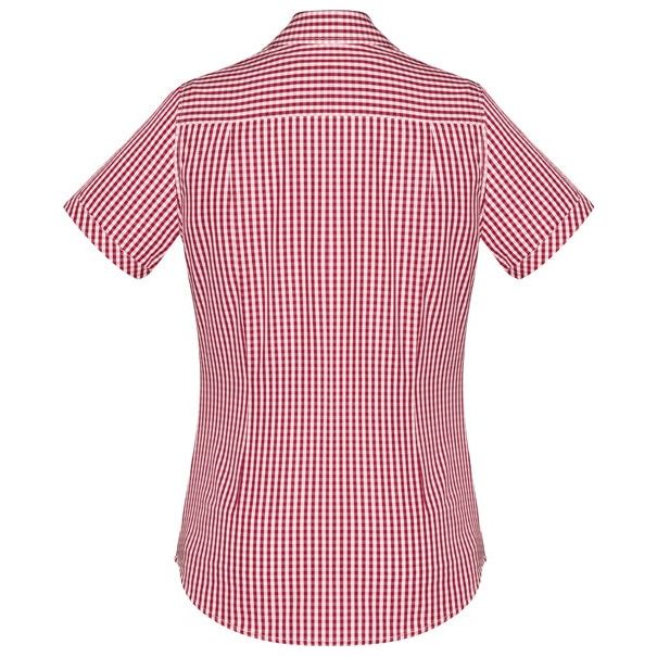 Biz Corporates Womens Springfield Short Sleeve Shirt (43412) Ladies Shirts, signprice Biz Corporates - Ace Workwear