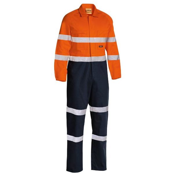 Bisley Taped Hi Vis Drill Coverall (BC637T)