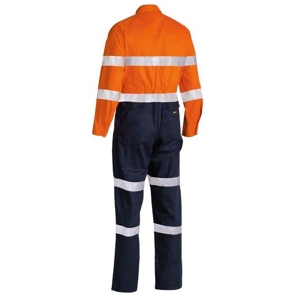 Bisley Taped Hi Vis Drill Coverall (BC637T)