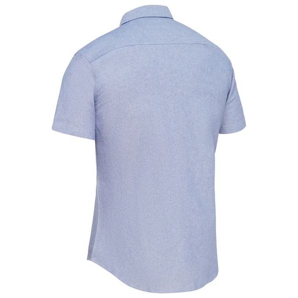 Bisley Mens Short Sleeve Chambray Shirt (BS1407)