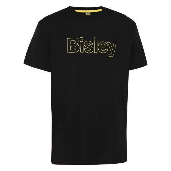 Bisley Cotton Outline Logo Tee (BKT084) - Ace Workwear