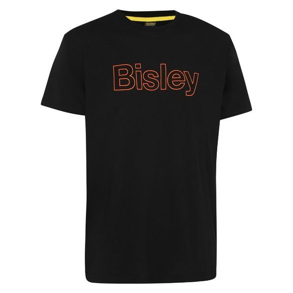 Bisley Cotton Outline Logo Tee (BKT084) - Ace Workwear