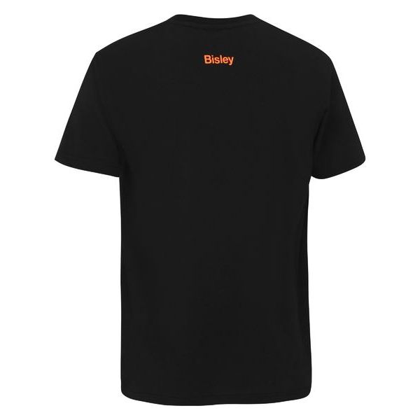 Bisley Cotton Outline Logo Tee (BKT084) - Ace Workwear