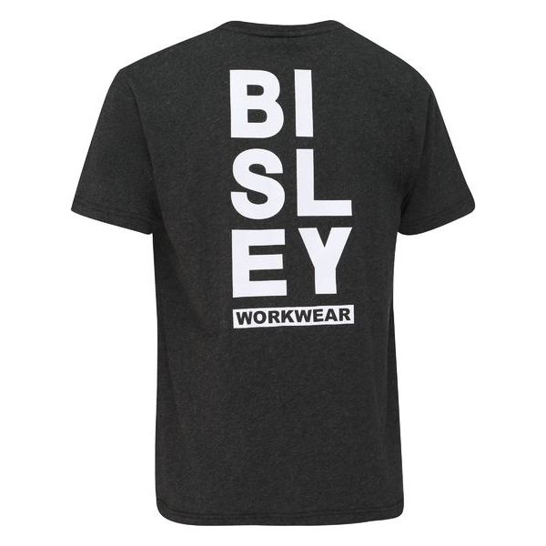 Bisley Cotton Vertical Logo Tee (BKT091) - Ace Workwear