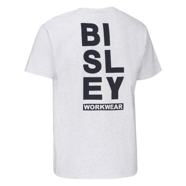 Bisley Cotton Vertical Logo Tee (BKT091) - Ace Workwear