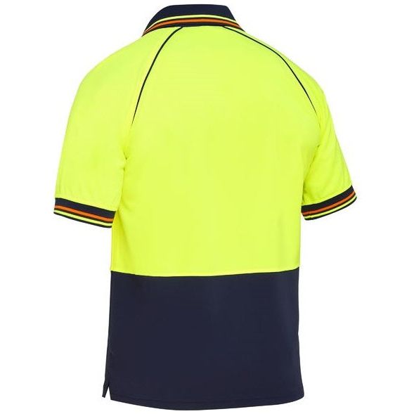 Bisley Recycle Two Tone Hi Vis Short Sleeve Polo (BK1440)