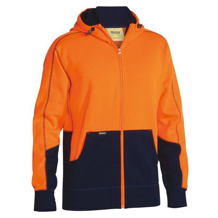 Bisley Hi Vis Two Tone Fleece Hoodie (BK6819) - Ace Workwear