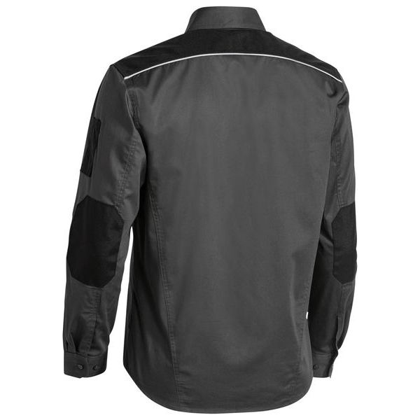 Bisley Flx & Move Mechanical Long Sleeve Stretch Shirt (BS6133) - Ace Workwear