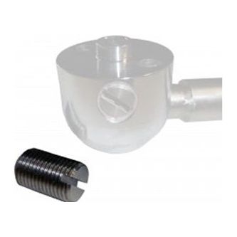 PRATT Stainless Steel Metering Screw - Flat (511756) Shower Spare Parts, signprice Pratt - Ace Workwear