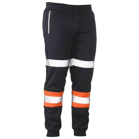 Bisley Taped Biomotion Track Pants With Full Elasticised Waist With Drawcord (BPK6202T) - Ace Workwear