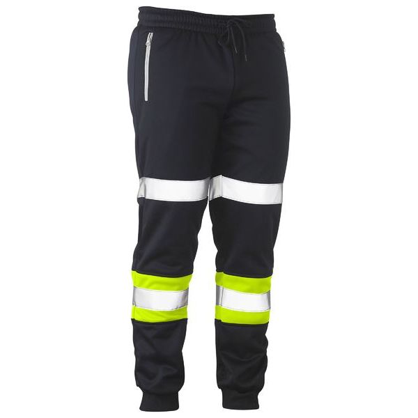 Bisley Taped Biomotion Track Pants With Full Elasticised Waist With Drawcord (BPK6202T) - Ace Workwear