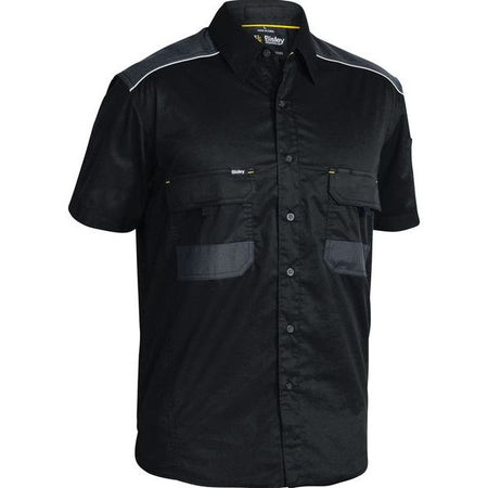 Bisley Flx & Move Short Sleeve Shirt (BS1133) - Ace Workwear