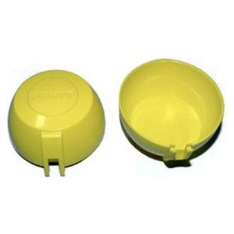 PRATT Dust Cover Caps For Single Eye Wash Nozzle Assembly - Pack of 2 (531120) Shower Spare Parts, signprice Pratt - Ace Workwear